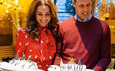 Kate & Wills embark on a Christmas royal first - and they're baking up a storm for it!