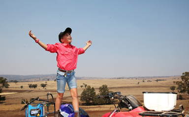 The inspiring story of how one woman went from drought hero to social media star