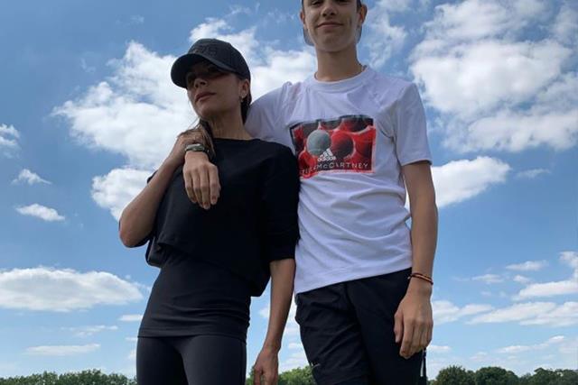 Victoria Beckham and son Romeo dance up a storm to the Spice Girls in new candid video