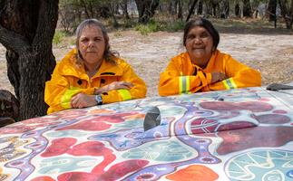 Meet the all-female Indigenous fire crew protecting community, family and sacred land