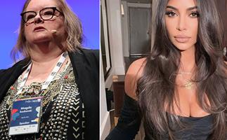 Magda Szubanski defends Kim Kardashian after she was slammed for not donating to the bushfire appeal