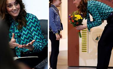 Beautiful new images of Duchess Catherine in Birmingham emerge as she launches a landmark survey in the UK