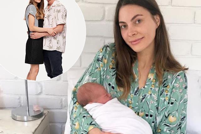 Bride and Prejudice's Milly Johnson welcomes a baby boy barely a month after partner Micah Downey's tragic death