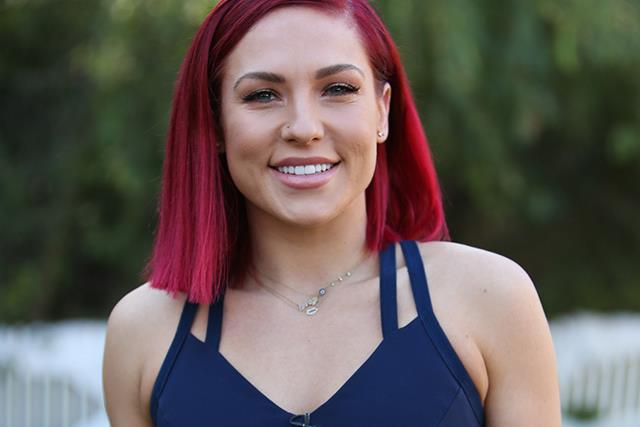EXCLUSIVE: Dancing With The Stars judge Sharna Burgess says she had a "real struggle with my body because of dance"