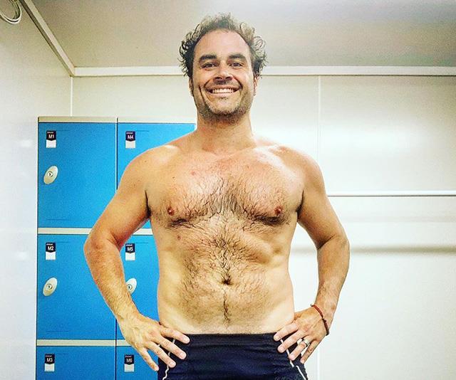 Celebrity chef Miguel Maestre shows off his incredible 18kg weight loss, but says he's still got a long way to go