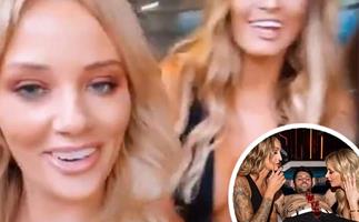 EXCLUSIVE PICS: MAFS' Hayley Vernon and Jessika Power do body shots off a male stripper during wild night out