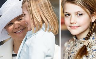 Gorgeous new photo of Swedish Princess Estelle proves she's her mum's mini me