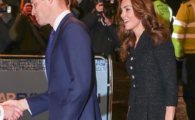 Duchess Catherine literally sparkles as she and Prince William celebrate a glorious date night in London