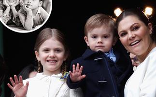 Prince Oscar of Sweden celebrates his fourth birthday with a heavenly photo shoot featuring his big sister