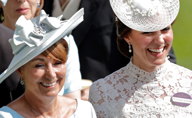 Duchess Catherine is just like her mother Carole Middleton - and not just when it comes to looks