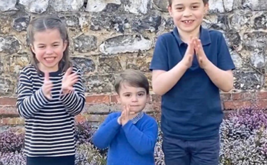 The Cambridges broke a significant piece of royal protocol in that clapping video - and it was all to do with Prince Louis' trousers