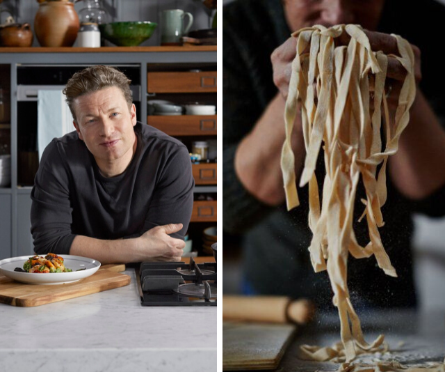 We tried Jamie Oliver’s two-ingredient pasta  and it’s the perfect isolation recipe for any skill level