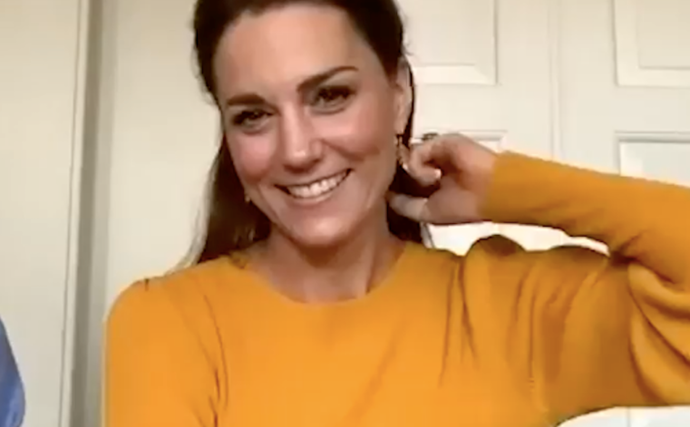 Kate Middleton's mystery working-from-home jersey is revealed to be a High Street steal