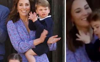 Fans have gone wild over Kate Middleton's blue floral dress in her latest television appearance - and for a good reason