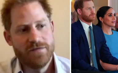 Prince Harry makes a surprise TV appearance from lockdown with a very special message