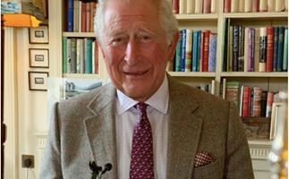 Fans point out subtle, yet special personal touches in Prince Charles' home office - including a prized photo and children's drawings