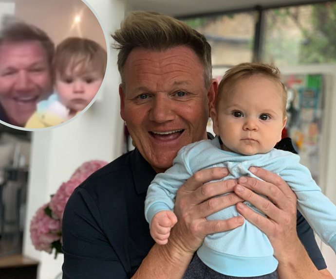 SEE: Pop star's best reaction to Gordon Ramsay's baby son crashing their live TV interview