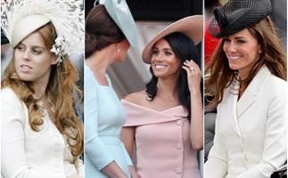 Trooping the Colour...ful outfits: The best royal looks from Britain's most iconic parade over the years