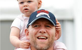 Mike Tindall's daughter Lena crashed his new podcast - and his reaction was priceless