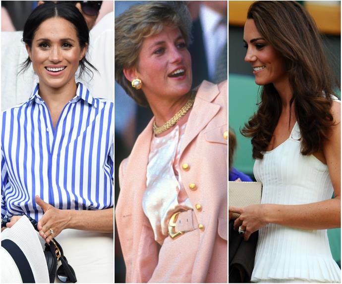 Game, set, fash: All the glorious photographic evidence to prove the royal family's Wimbledon outfits are the pinnacle of summer fashion