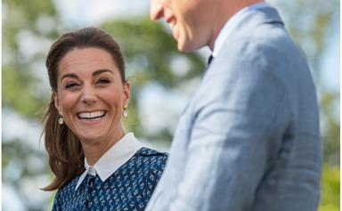 Kate & William purposely matched outfits during their first joint outing post-lockdown - and there's a sweet reason why