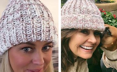 Stars rally around Carrie Bickmore's incredible Beanies 4 Brain Cancer campaign