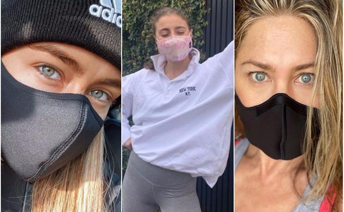 The masked parade: The best snaps of celebrities getting their mask on