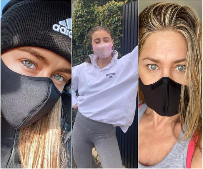 The masked parade: The best snaps of celebrities getting their mask on