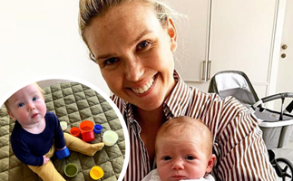 Edwina Bartholomew and daughter Molly look identical as the Sunrise star shares side-by-side baby photos