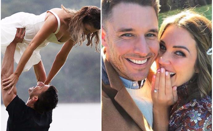 From roses to rings: The Bachelorette's Georgia Love and Lee Elliott's romance in pictures