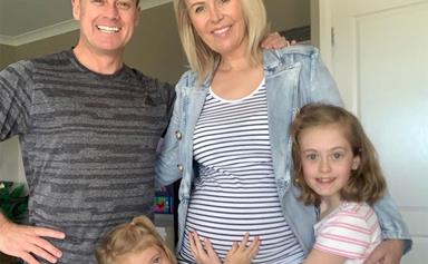 Chezzi Denyer shares the first photo of her beautiful baby bump as she pens a touching tribute to husband Grant Denyer