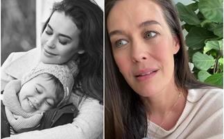 Megan Gale breaks her silence following her brother's tragic death, with an emotional tribute