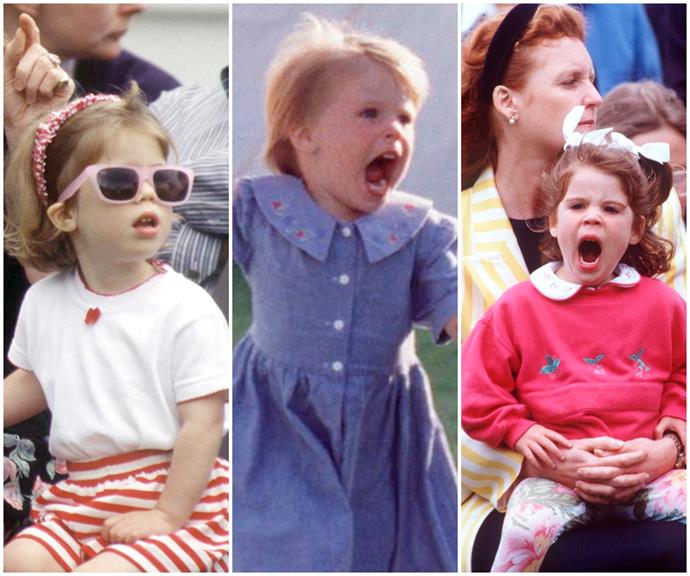 Fiery, fierce and that flaming red hair: As Princess Eugenie prepares to welcome her first royal baby, we look back at her most candid childhood pictures