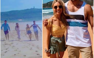 Sam Frost's hilarious outtake from Home & Away proves how different she is in stature to her, um, rather built co-star