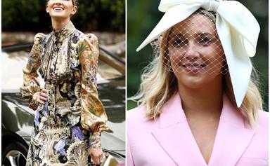 Frocked 'n loaded: See the best dressed Aussie stars at the COVID-friendly 2020 Melbourne Cup Carnival launch