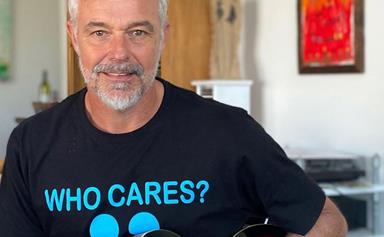 Home And Away star Cameron Daddo debuts a VERY dramatic new look... and fans go wild