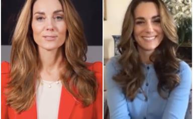 Duchess Catherine brings her outfit A-Game to her latest video call