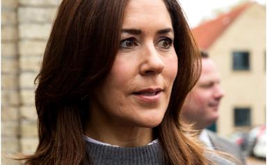 Crown Princess Mary breaks down in the middle of her latest appearance as she delivers a powerful speech