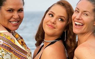 Proud mum club! Christine Anu and Renae Berry praise Zipporah Corser as the 18-year-old embarks on an exciting new chapter