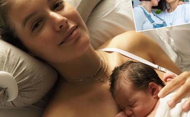 "Bell was our superhero!" Moana Hope pens touching dedication to wife Isabella Carlstrom after the birth of their daughter