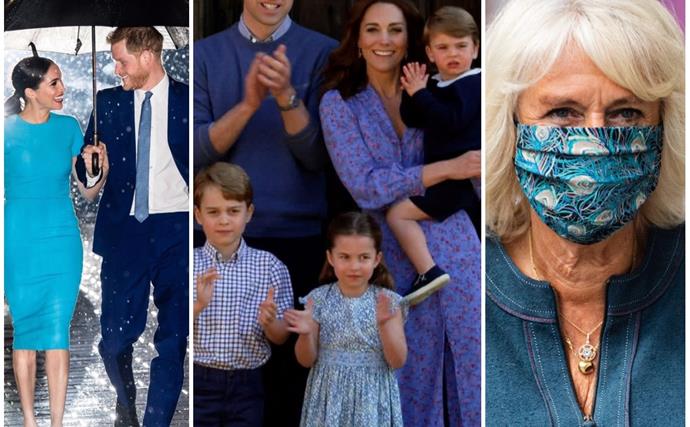 From surprise weddings to that iconic umbrella photo: These are the photos that defined the royal family in 2020