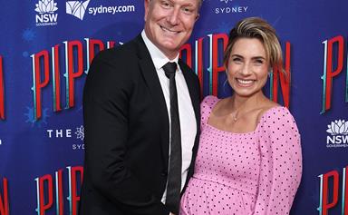 Bust out the red onesie! Wiggles star Simon Pryce and Lauren Hannaford have welcomed a beautiful baby boy