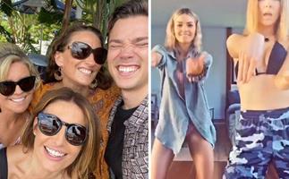 You know they belong together, even when the cameras stop rolling! Real-life Home And Away besties