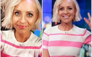 Carrie Bickmore debuts her chic new chop on The Project - and fans are loving it