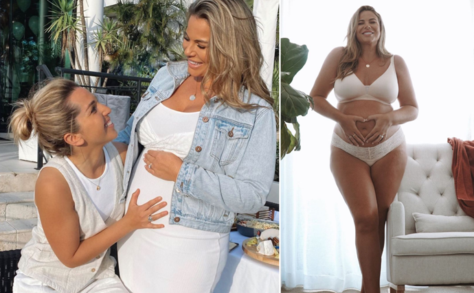 BABY NEWS: Fiona Falkiner and Hayley Willis have welcomed a baby boy!
