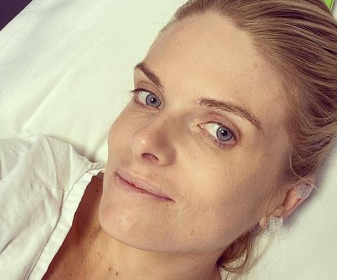 "Have a conversation - be aware": Erin Molan shares a poignant reminder from hosptial