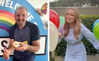 ''Best time of my life!'' Tributes flow from the cast of Neighbours as the iconic soapie rings in a milestone moment