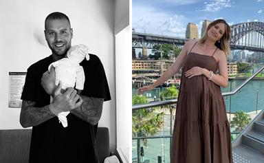 Jesinta and Buddy Franklin's son's name may have just been revealed... and it's oh so trendy!