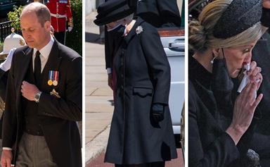 ROYALS UNITED IN GRIEF: The most emotionally-charged moments from Prince Philip's funeral
