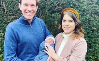 Princess Eugenie just gave fans a proper close-up of her baby son August - and his hair colour is suspiciously familiar